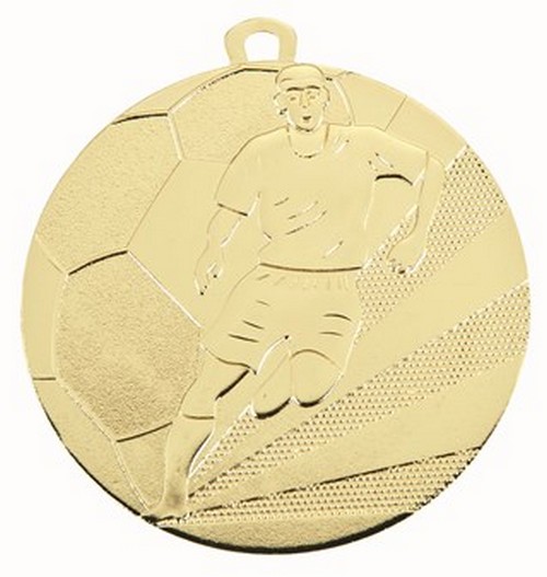 Voetbal Heer Medaille D118-a goud-zilver-brons Ø 70 mm compleet
